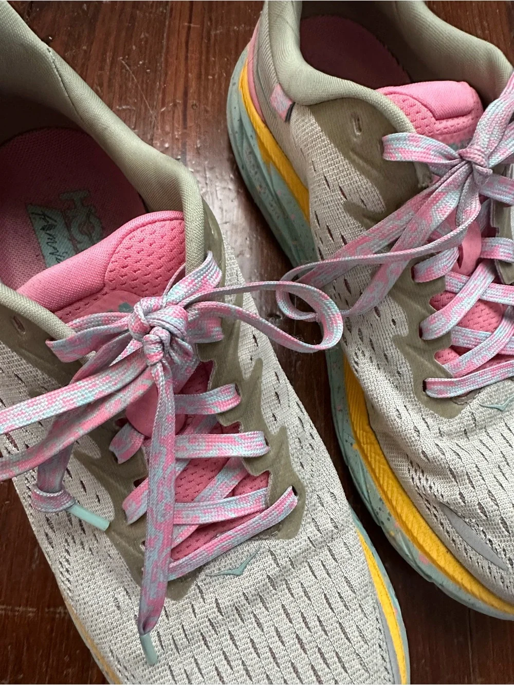 Hoka One One light green